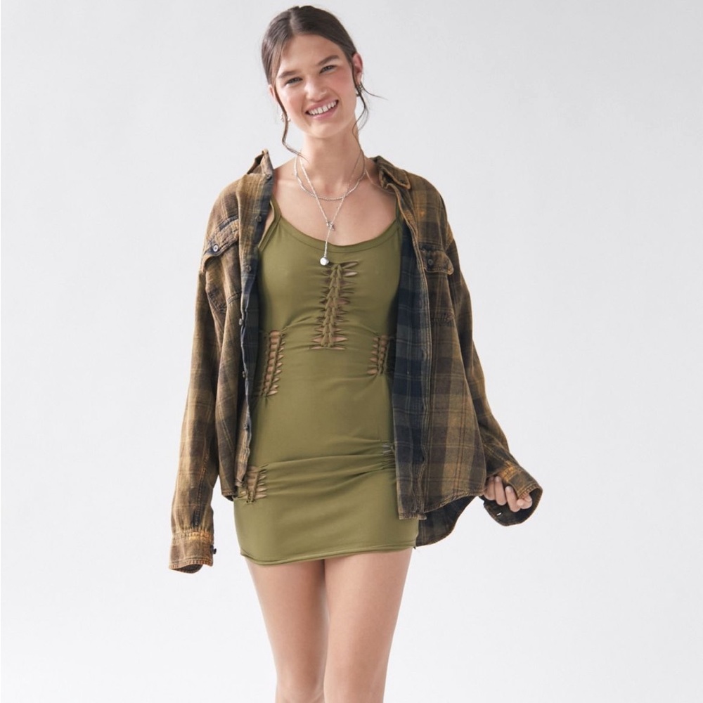 Macrame Mini Dress